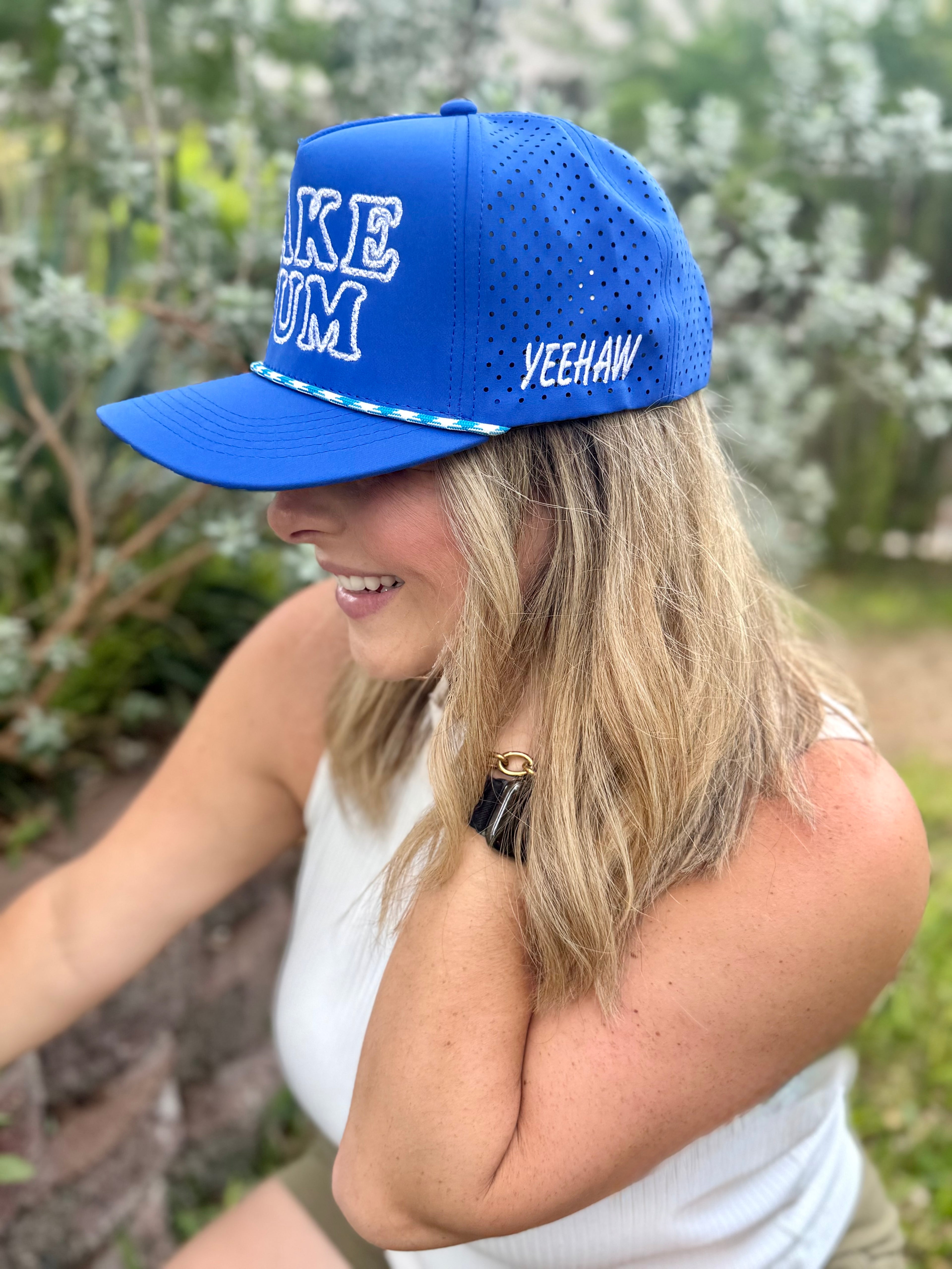 Lake Bum Hydro Hat Summer Time Blue