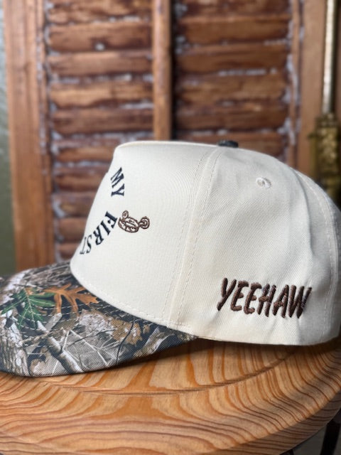 Ain't My First Rodeo Beige & Camo
