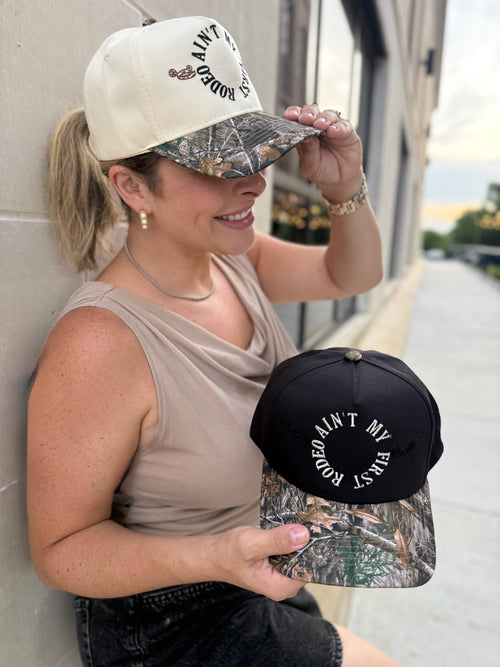 Ain't My First Rodeo Beige & Camo